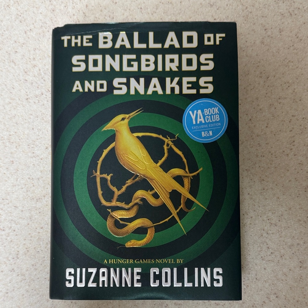 The Ballad of Songbirds and Snakes Hardcover Book